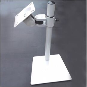 DL-AOC1 10"-27" 25" Height Adjustable 8kg Metal Base Monitor Desktop Stand Single Screen Stand(BLACK) in Kuwait