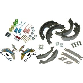 Inline Tube Compatible with 1964-74 GM Rear 9 1/2" Drum Brake Rebuild Kit; Shoe, Lever, Spring Kit in Kuwait