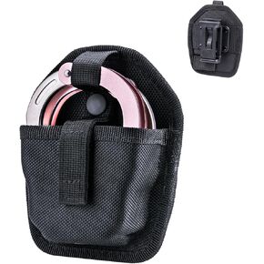 NEXTORCH Tactical Handcuff Pounch Holster Heavy Duty Nylon Handcuff Case with Belt Clip for Chain Handcuff, Hinged Handcuff and Folding Rigid Handcuff Holster Belt Clamp Handcuff Pouch V22 in Kuwait