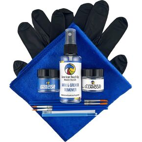 American Touch Up Paint Compatible with Hyundai Santa-fe | IM Titanium Gray Metallic | Paint (Basecoat/Clearcoat) in Kuwait