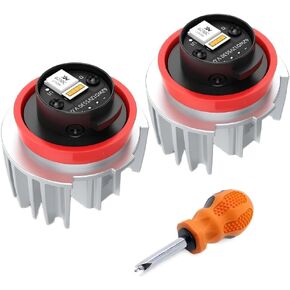 L1B LED Fog Light Bulbs Compatible for 2021 2022 2023 2024 Honda Accord Led Fog Driving Lamp Bulb Assembly, 3500K Yellow, Plug&Play, Pack of 2 in Kuwait