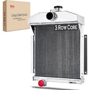 Radiator Fit for International Case 140 IHC Farmall IH 140 140HV 369400R94 Tractor Aluminum 3 Row in Kuwait