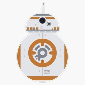 Bb8Deki Vinyl Waterproof Sticker Decal Car Laptop Wall Window Bumper Sticker 5" in Kuwait