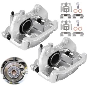 Rear Disc Brake Calipers with Brackets Pair FIT 2000-2007 Chevrolet Silverado 1500 Tahoe Suburban FIT GMC Sierra Yukon FIT Ford F-150 18-B4764 in Kuwait