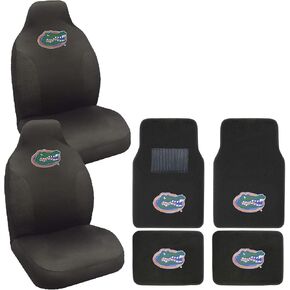 مجموعة سجادة أرضية سجادة مطرزة بشعار Gators وأغطية مقاعد التجمع in Kuwait