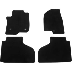 IKON MOTORSPORTS، سجادات أرضية متوافقة مع 2021-2023 شيفروليه سوبربان تاهو جي إم سي يوكون، بطانات سجاد للصف الأمامي والثاني من النايلون الأسود 4 قطع in Kuwait