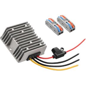 مدخل تيار مستمر 18 فولت-72 فولت إلى 12 فولت 10 أمبير 120 وات محول فرق الجهد 18 فولت 20 فولت 24 فولت 36 فولت 48 فولت 60 فولت 72 فولت إلى 12 فولت محول خفض الجهد الكهربي منظم الجهد المخفض محول مقاوم للماء لعربة الجولف in Kuwait