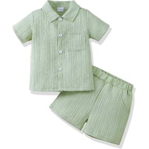Toddler Baby Boy Clothes Summer Outfits Cotton Short Sleeve T-Shirt Dinosaurs Shorts Set Boy Clothes Outfits Set in Kuwait
