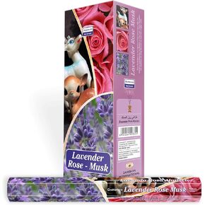 Darshan Lavender Rose Musk Incense 120 Sticks in Saudi Arabia