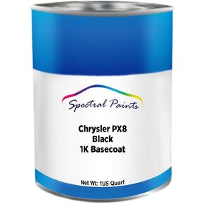 طلاء أسود لدودج كرايسلر جيب PX8-نصف لتر in Kuwait