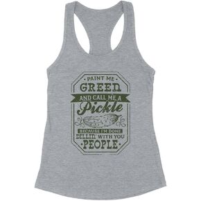 Call Me a Pickle Tank Top Fitted Racerback Women's in Kuwait