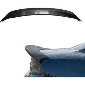 Rear Spoiler Highkick Trunk Spoiler Wing Compatible with Dodge Charger 2015-2023 Red Eye Style (Glossy Black) in Kuwait