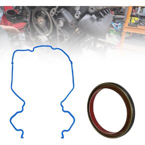 BS 40700 Engine Crankshaft Seal Kit Compatible with 2003-2010 Ford E-350/E-450/Excursion/F-250/F-350/F-450/F-550 Super Duty, Rear Main Seal Replaces OEM # BS40700, JV1684 in Kuwait