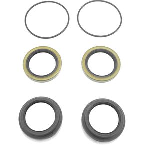 Inner and Outer Rear Wheel Drive Axle Shaft Bearing Oil Seal Kit for Toyota Tacoma 1995-2004 4Runner 1992-2000 T100 1993-1998 with Hub O-Ring Case Seal Type K Oil 90313-48001 90310-50006 in Kuwait