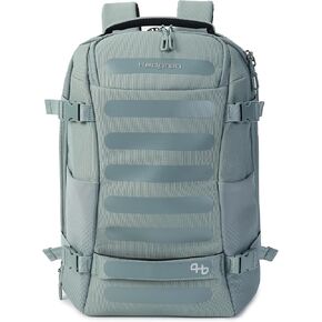 Hedgren | TRIP Travel Backpack – Expandable, Water-Repellent RPET with RFID Blocking, Laptop & Clothing Compartments, Rain Cover & Smart Sleeve for Carry-On | 28.5 L (Black) in Saudi Arabia
