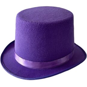 النمط البريطاني الكبار/الاطفال قبّعة مسطّحة حفلة موسيقية الكرنفالات زي حفلة الساحر قبعة للكرنفالات تظهر حفلة الهذيان in Kuwait