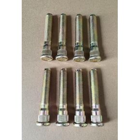 8PCS 610-530 Rear M14-1.50 Serrated Wheel Stud - 15.90mm Knurl, 78mm Length Compatible with Select 2005-2016 Ford F-350, 2011-2016 F-450 F-550 Super Duty in Kuwait