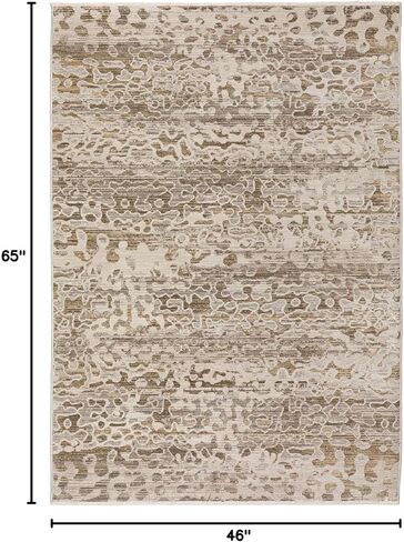 Dalyn Denizi Area Rug DZ6 Dz6-Mocha Mocha, Brown, 3' x 5' in Saudi Arabia