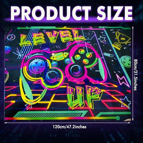 Gaming Rug for Boys Room, 31×47inch Game Room Rug Decor Accessories Non-Slip 3D Printed Cool Gaming Area Rug for Playroom Bedroom Living Room in Saudi Arabia