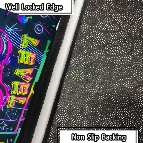 Gaming Rug for Boys Room, 31×47inch Game Room Rug Decor Accessories Non-Slip 3D Printed Cool Gaming Area Rug for Playroom Bedroom Living Room in Saudi Arabia