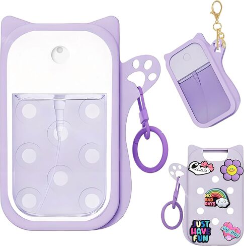 Silicone Case Compatible with Touchland Hand Sanitizer Spray, Protective Case for Power Mist and Glow Mist 1 fl oz in Saudi Arabia