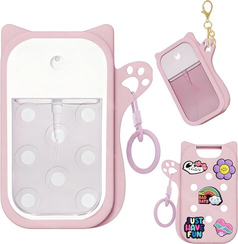 Silicone Case Compatible with Touchland Hand Sanitizer Spray, Protective Case for Power Mist and Glow Mist 1 fl oz in Saudi Arabia