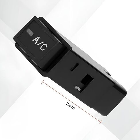 Car A/C Air Conditioner Button Switch, SW-1017C 12V Vehicle Air Conditioner Push Button, OEM# 84660-35030 2911017 Automotive Replacement Accessories, Compatible with T100 Hilux in Kuwait