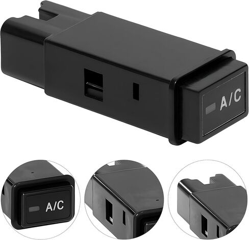 Car A/C Air Conditioner Button Switch, SW-1017C 12V Vehicle Air Conditioner Push Button, OEM# 84660-35030 2911017 Automotive Replacement Accessories, Compatible with T100 Hilux in Kuwait
