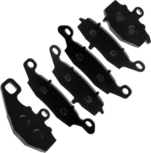 Caltric Front & Rear Brake Pads Compatible with Kawasaki Ex650 Ninja 650 Abs 2013-2016 Front & Rear Pads in Saudi Arabia