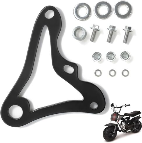 طقم دعامة فرجار فرامل الدراجة الصغيرة متوافق مع RB100 RT100 Monster Moto MMB80 GMB100، مجموعة لوحة محول تركيب فرامل الدراجة الصغيرة الهيدروليكية من كولمان in Kuwait