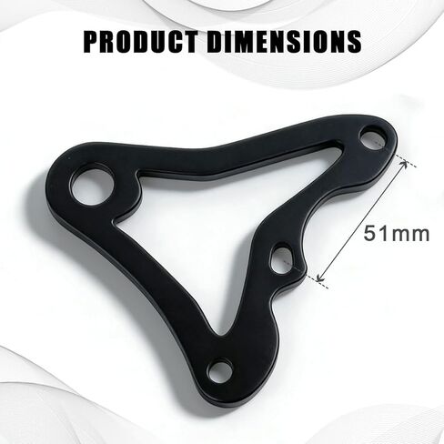 طقم دعامة فرجار فرامل الدراجة الصغيرة متوافق مع RB100 RT100 Monster Moto MMB80 GMB100، مجموعة لوحة محول تركيب فرامل الدراجة الصغيرة الهيدروليكية من كولمان in Kuwait