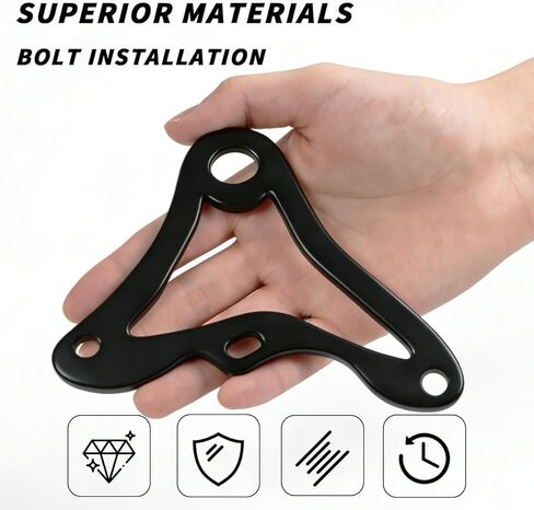 طقم دعامة فرجار فرامل الدراجة الصغيرة متوافق مع RB100 RT100 Monster Moto MMB80 GMB100، مجموعة لوحة محول تركيب فرامل الدراجة الصغيرة الهيدروليكية من كولمان in Kuwait