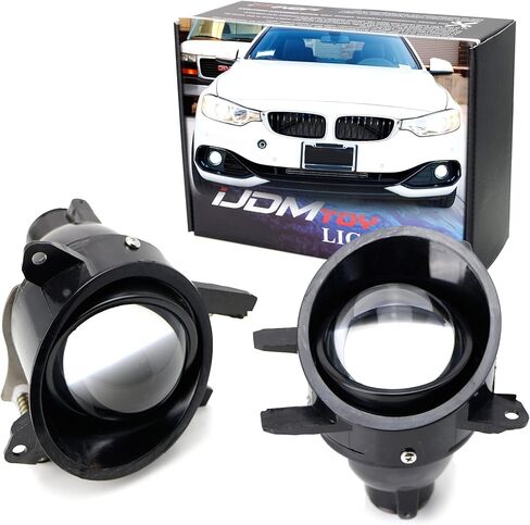 iJDMTOY OEM Replace Projector Fog Lamp Assemblies Compatible With BMW F22 2 Series, F30 F31 3 Series, F32 F33 F36 4 Series, (Xenon or LED Lights Compatible, Bulbs Not Included) in Saudi Arabia