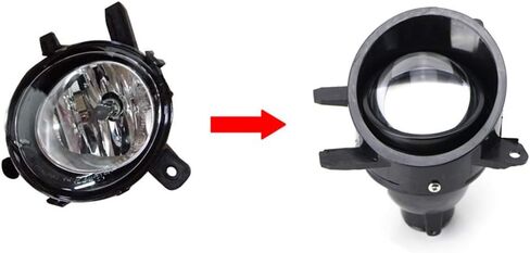 iJDMTOY OEM Replace Projector Fog Lamp Assemblies Compatible With BMW F22 2 Series, F30 F31 3 Series, F32 F33 F36 4 Series, (Xenon or LED Lights Compatible, Bulbs Not Included) in Saudi Arabia
