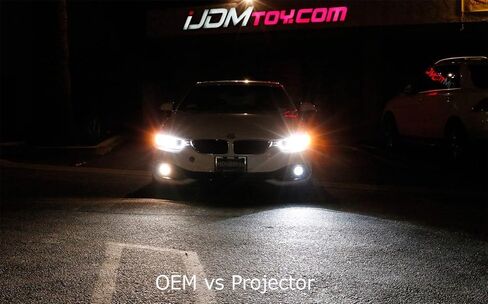 iJDMTOY OEM Replace Projector Fog Lamp Assemblies Compatible With BMW F22 2 Series, F30 F31 3 Series, F32 F33 F36 4 Series, (Xenon or LED Lights Compatible, Bulbs Not Included) in Saudi Arabia