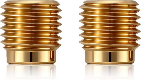 3/8" (3/16" tube),Plugs for 3/8"-24,Brass Inverted flare,Anti-corrosion and Anti-leakage,2Pack in Kuwait