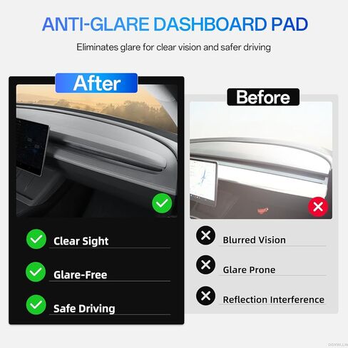 غطاء لوحة القيادة لسيارة Tesla Model Y Juniper 2026 2025، غطاء لوحة القيادة من السيليكون غير القابل للانزلاق، حصيرة وسادة ظلة شمسية ناعمة مضادة للوهج، أغطية حماية لسطح لوحة القيادة مقاومة للأشعة فوق البنفسجية، ملحقات السيارات الداخلية، رمادي in Kuwait