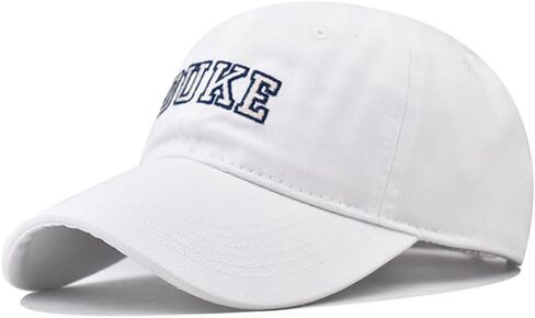 Classic Vintage Washed Duke Embroidery Cotton Hat Men Women Baseball Cap Men Cap for Women Baseball Cap for Men in Saudi Arabia