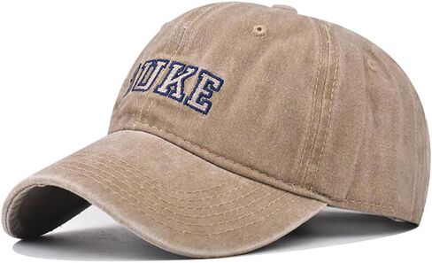 Classic Vintage Washed Duke Embroidery Cotton Hat Men Women Baseball Cap Men Cap for Women Baseball Cap for Men in Saudi Arabia