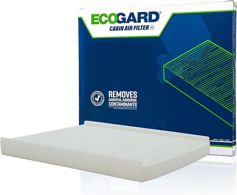 ECOGARD XC26175 Cabin Air Filter Fits 2010-2019 Ford Fiesta, 2009-2022 EcoSport, 2016-2021 Figo, 2011-2015 Fiesta Ikon, 2021-2023 Transit Courier in Saudi Arabia