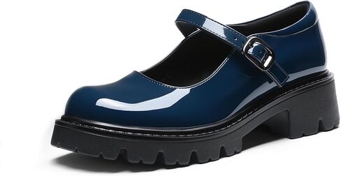 DREAM PAIRS Mary Jane Platform Shoes for Women Closed Toe Chunky Block Heel Cute Dress Shoes in Kuwait