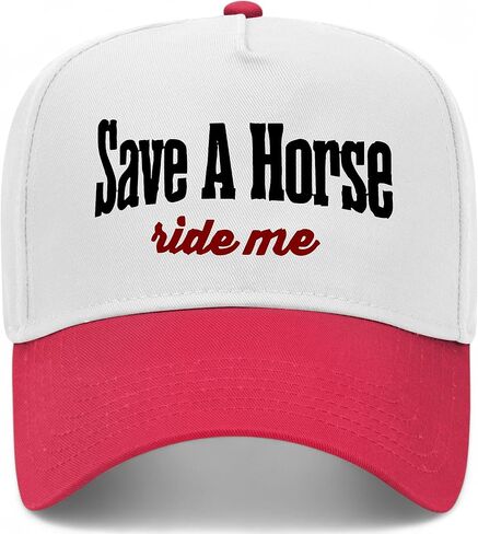 قبعة سائق الشاحنة الكلاسيكية Save A Horse Ride Me | قبعة Snapback ممتازة للرجال والنساء in Saudi Arabia