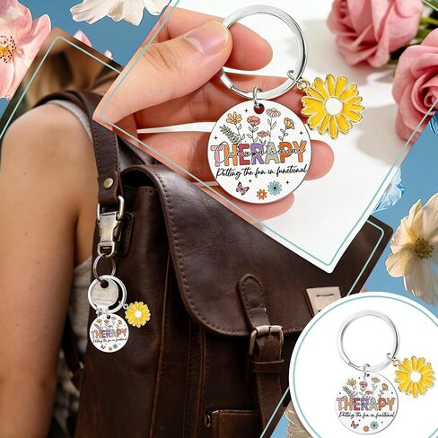 Occupational Therapist Gift for Women - OT Appreciation Gifts with Tote Bag, Keychain, Badge Clip, Grow to Your Full Potential Theme for OTs, OTAs on OT Month, Graduation, Retirement, Christmas in Saudi Arabia