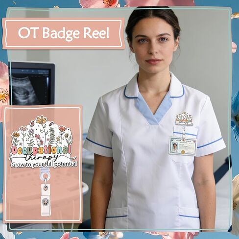 Occupational Therapist Gift for Women - OT Appreciation Gifts with Tote Bag, Keychain, Badge Clip, Grow to Your Full Potential Theme for OTs, OTAs on OT Month, Graduation, Retirement, Christmas in Saudi Arabia