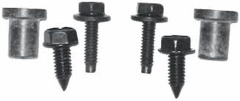 1967-1969 Radiator Mounting Hardware Set, 4 Bolts and 2 LH Rubber Well Nuts in Saudi Arabia