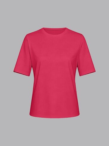Women's New Summer Casual Loose Round Neck T Shirt Comfortable Fashion Sports Top in Saudi Arabia