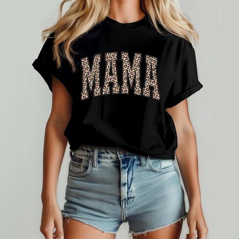 Mama Comfort Colors Shirt, Mama Graphic T-Shirt, Mom Life Tee, Soft Washed Cotton Mama Shirt, Motherhood Gift for Moms, Trendy Unisex Mama Tee Multicolor in Saudi Arabia