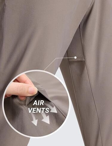سروال يومي للتمرين من CRZ YOGA للرجال مقاس 76.2 سم - بنطلون رياضي كاجوال للركض سريع الجفاف وممتص للعرق مع جيوب من Cliff Ash مقاس XX-Large in Saudi Arabia