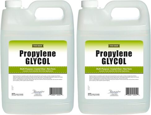 Propylene Glycol - 1 Gallon - USP Certified Food Grade - Highest Purity, Humectant, Fog Machine, Humidor & Antifreeze Solution, Contains Zero Alcohol in Kuwait