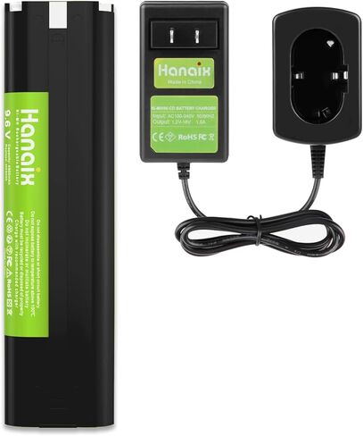 2pack 9.6v 4000mAh Ni-MH Replacement Battery Charger for Makita 9000 9001 9002 9033 9600 96003 193890-9 192696-2 632007-4 (Battery and Chargers Included) in Kuwait